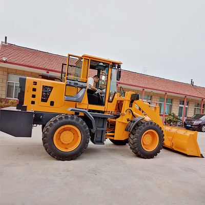 qualité Épaisseur de boom de l'empattement 30mm de Front End Loader 96Kw 2500mm de roue usine