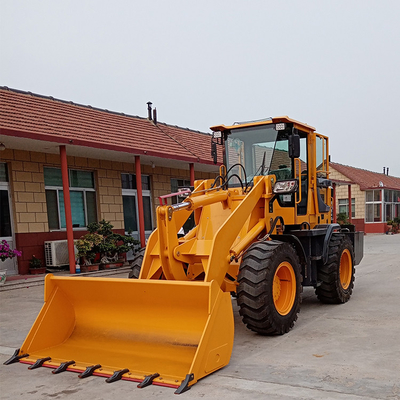 qualité 2500kg Mini Front End Loader Industrial Hydraulic commande la voie de roue de 2050mm usine